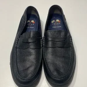 Cole Haan Grand Dress Slip On Loafers, Men\'s 11M, Black Leather Cole Haan Grand OS Men main image 3